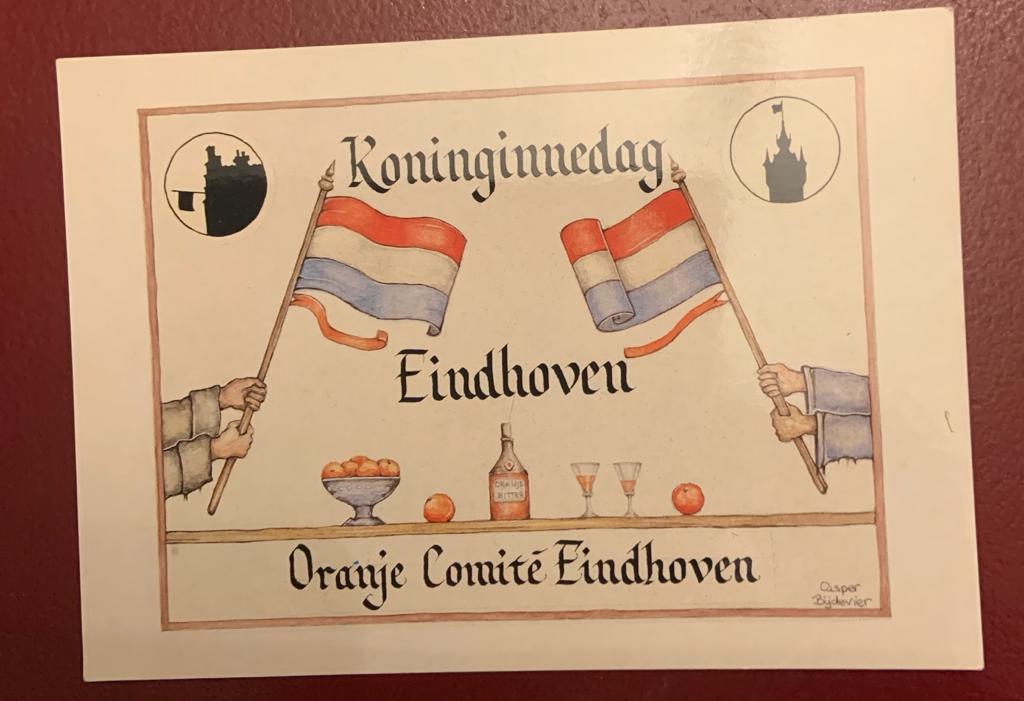 ansichtkaart Eindhoven 50 jaar Oranjecomité 1936-1986