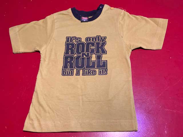 Baby t-shirt Its only rock n roll but I like it