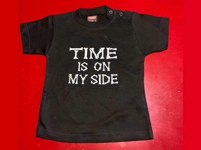 Baby t-shirt Time is on my side