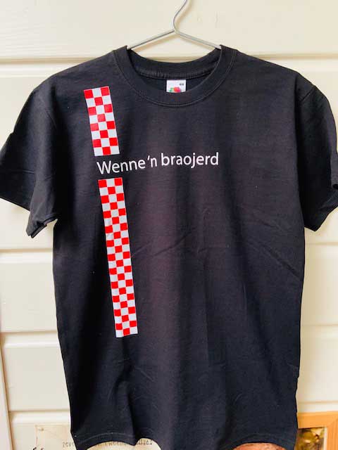 Heren t-shirt Wenne ’n braojerd