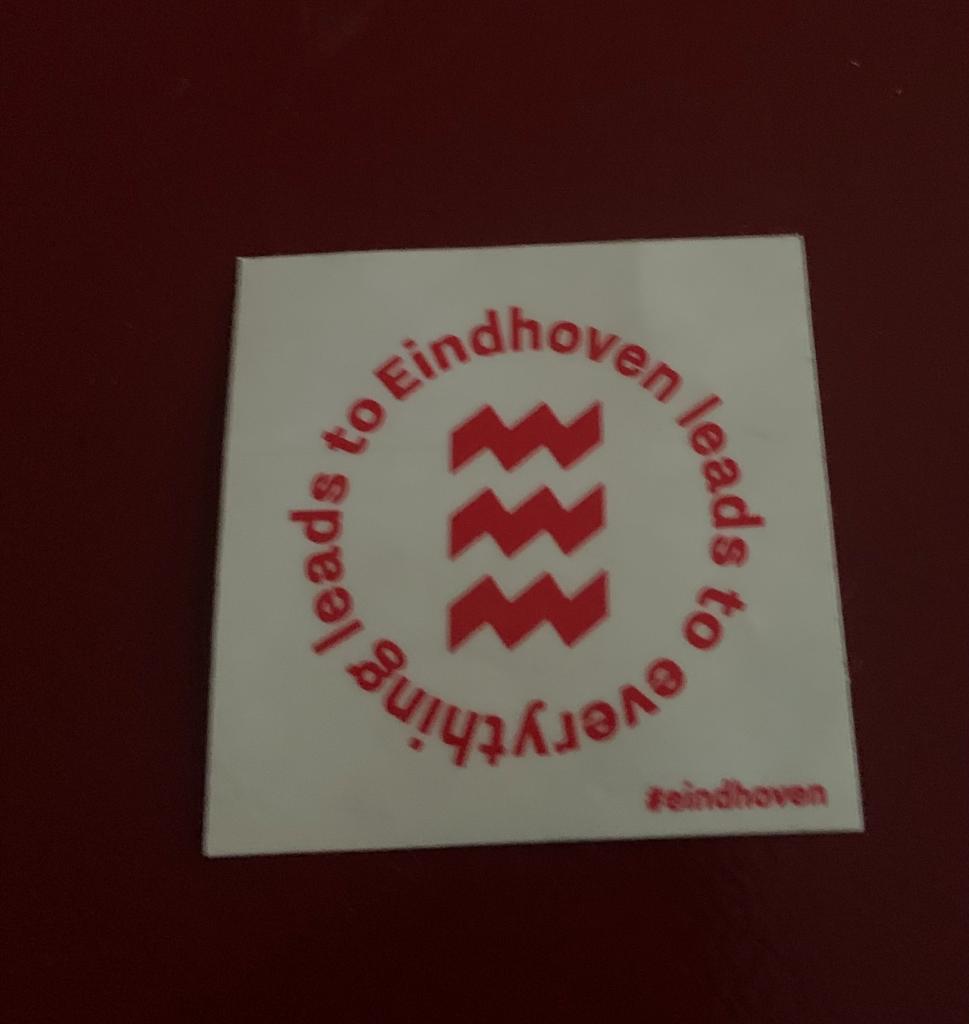 Sticker Eindhoven met vibes