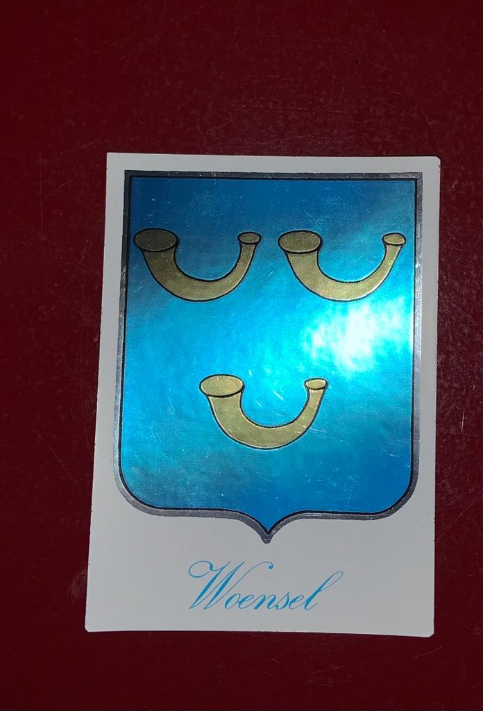 Sticker origineel wapen van Woensel