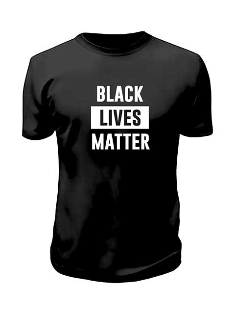 Heren t-shirt BLACK LIVES MATTER
